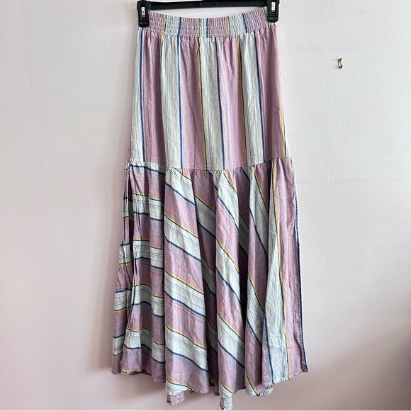 Chaser Skirts Chaser Linen Blend Skirt Poshmark